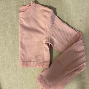 Sarah’s day Pink Cropped Long Sleeve Never Worn